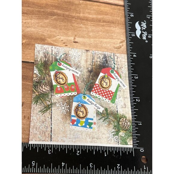 HTF Sunny Studio Snippets Craft Dies BUILD A TAG #2 GIFT TAG HOLIDAY SSDIE116 - Picture 4 of 7